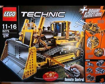 Lego Set - Technic - 8275 Remote Control Bulldozer, Nieuw