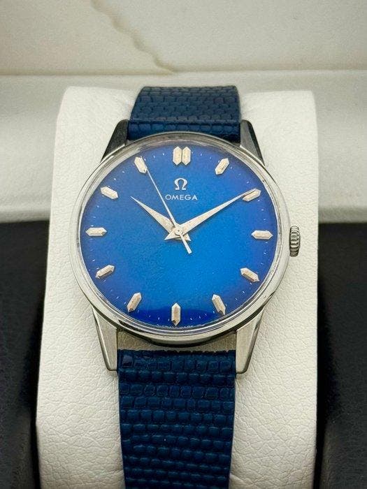 Omega - Vintage Blue Dial Cal.286 - 14772 SC-62 - Heren -, Bijoux, Sacs & Beauté, Montres | Hommes