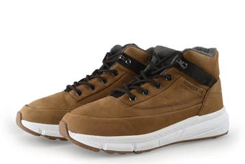 Tommy Hilfiger Veterboots in maat 43 Bruin, Kleding | Heren, Bruin, Verzenden, Zo goed als nieuw, Boots