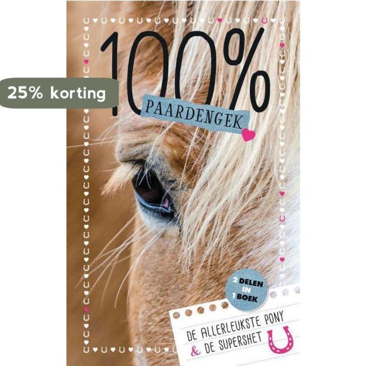 100% Paardengek 2 in 1 - De Allerleukste Pony & De Supershet, Boeken, Kinderboeken | Kleuters, Gelezen, Verzenden