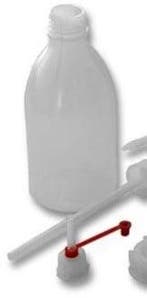 Doseerflacon Rechte Tuit Pipetvuller 250 cc, Nieuw