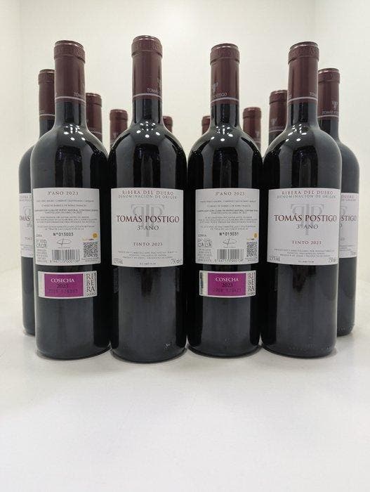 2023 Tomás Postigo 3º Año Tinto - Ribera del Duero - 12, Collections, Vins