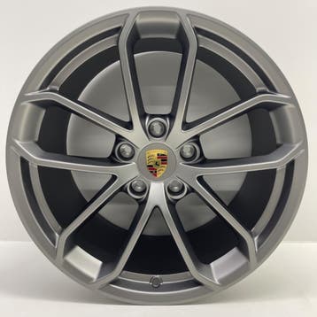 Porsche 718 Boxster Spyder/Cayman GT4 20 Platinium + banden, Ophalen, Banden en Velgen