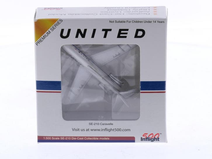 Schaal 1:500 Inflight500 IF5210008 SE-210 Caravelle Unite..., Hobby & Loisirs créatifs, Modélisme | Avions & Hélicoptères, Enlèvement ou Envoi