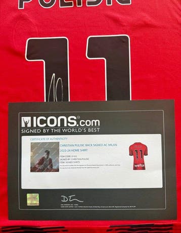 AC Milan - Serie A - Christian Pulisic - 2024 - Voetbalshirt