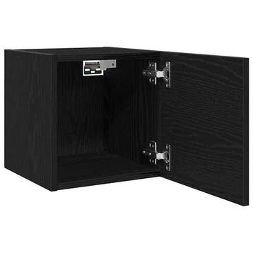 Wandkast Zwart eiken | Tweede kansje, OP = OP! (tv-meubel), Verzenden, Zo goed als nieuw, Overige houtsoorten, Modern