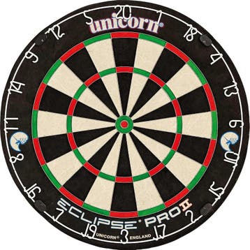 Unicorn Eclipse Pro 2 Dartbord | Retour deal | 53% korting!, Sport en Fitness, Darts, Verzenden, Gebruikt, Dartbord