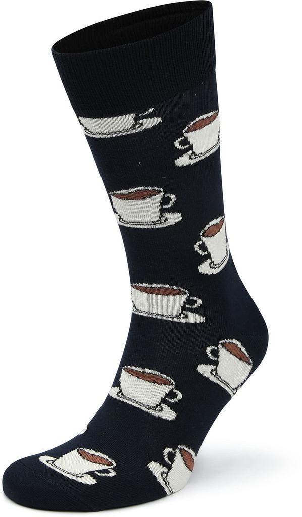 Happy Socks Sokken Espresso maat 41-46 Heren, Kleding | Heren, Sokken en Kousen, Blauw, Nieuw, Verzenden