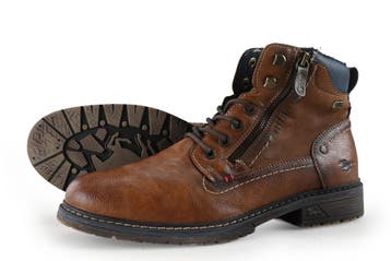 Mustang Veterboots in maat 41 Cognac, Kleding | Heren, Schoenen, Overige kleuren, Verzenden, Boots, Mustang