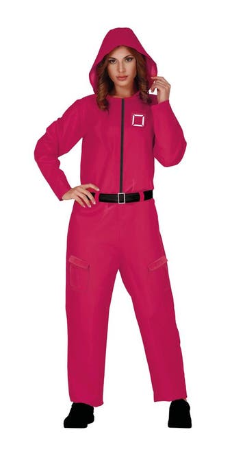 Vierkant Kostuum Dames Roze, Verzenden, Nieuw