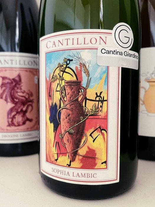 Cantillon - Cantillon/Cantina Giardino Sophia Lambic,, Verzamelen, Wijnen