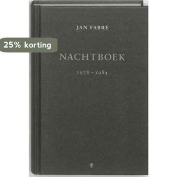 Nachtboek 1978-1984 9789085422808 Jan Fabre, Verzenden, Gelezen, Jan Fabre