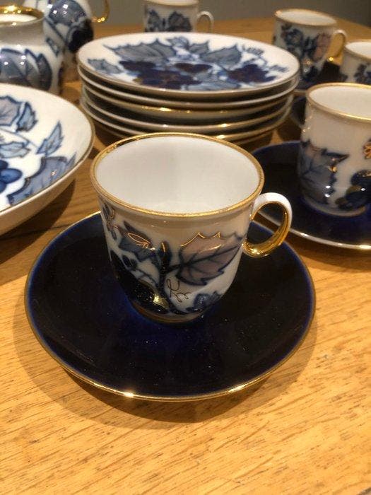 LFZ Lomonosov - Tafelservies (22) - Porselein - Lomonosov, Antiquités & Art, Antiquités | Meubles | Tables