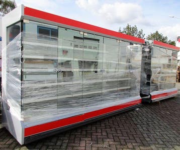 Glazendeur, glas deur, deur voor wandkoeling 10 deuren, Nieuw