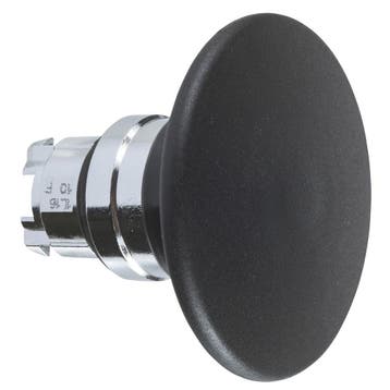 Schneider Electric XB4 60Mm Bouton Poussoir Champignon Noir, Verzenden