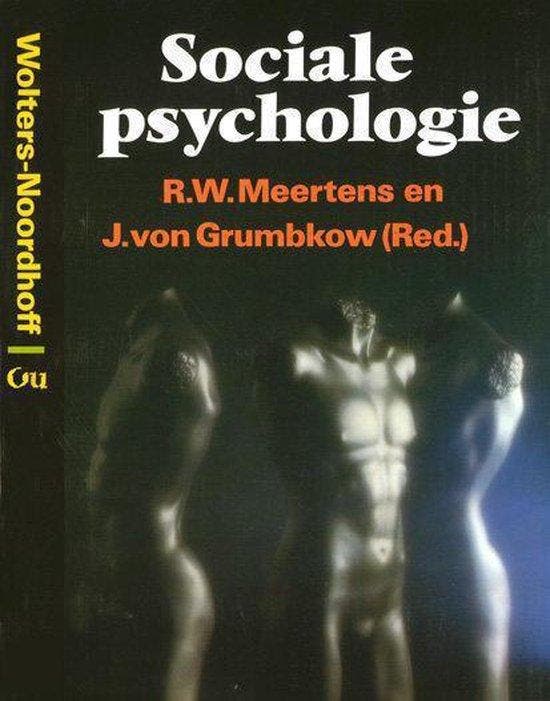 SOCIALE PSYCHOLOG 9789001576028 MEERTENS, Boeken, Psychologie, Gelezen, Verzenden