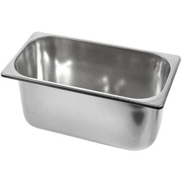 Inbouw Wasbak Rechthoekig 320x170x150mm Rvs, Ophalen of Verzenden, Nieuw