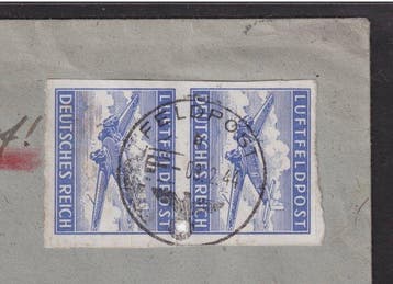 Courrier de campagne de la Seconde Guerre mondiale 1942 -