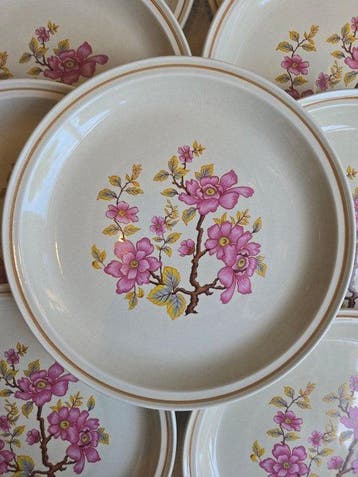 Gien - Service de table (12) - Porcelaine