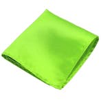 Fako Fashion - Pochette - Pochet - Satijn - 22x22cm - Fluo, Verzenden