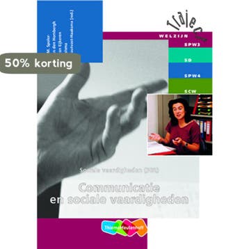 Sociale vaardigheden / 302 Communicatie en sociale, Verzenden, R.H.M. Spoler-van den Hombergh
