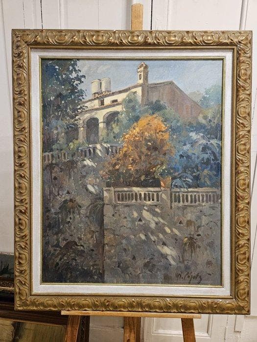 Escuela Impresionista (XX) - Luz de tarde, Antiek en Kunst, Kunst | Schilderijen | Klassiek