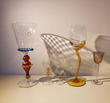 La Murrina, IVV - Drinkset (5) - Glas - Handgemaakt