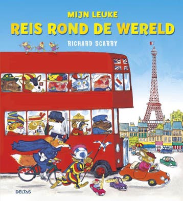 Mijn leuke reis rond de wereld / Richard Scarry, Verzenden, Gelezen, Richard Scarry