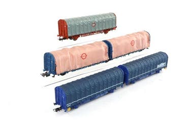 Electrotren H0 - Wagon de marchandises pour trains, Nieuw