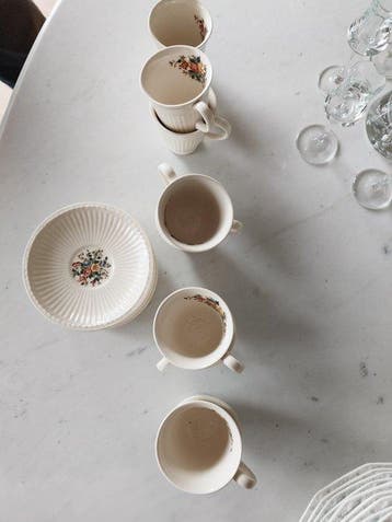 Wedgwood - Service à café pour 6 personnes (9) - Conway -