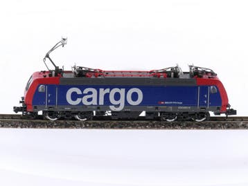 Schaal N Minitrix 16876 Elektrische locomotief Re 482 van..., Ophalen of Verzenden, Zo goed als nieuw, Gelijkstroom, Locomotief