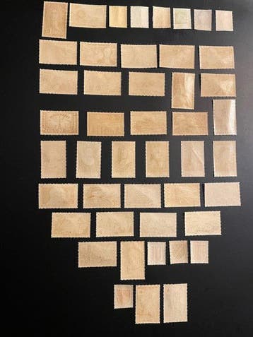 France - 1955/1963 Neuf années complètes de 1008 à 1403 sauf, Gestempeld