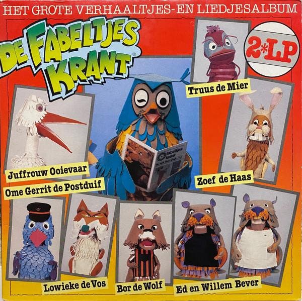 De Fabeltjeskrant - Het Grote Verhaaltjes- En Liedjesalbum, CD & DVD, Vinyles | Pop, Envoi