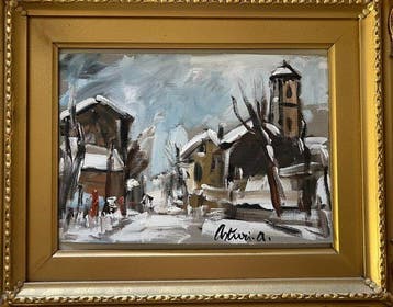 Antonio Asturi (1904-1986) - Nevicata