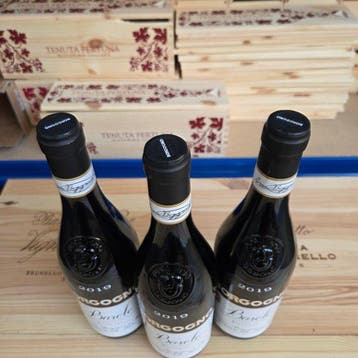 2019 Borgogno, Barolo Fossati - Barolo DOCG - 3 Bouteilles, Nieuw