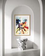 Sam Burnet (1969) - Apparition 2 XXL Huile sur toile