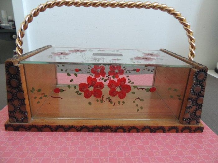 Boîte - Beautiful Art Deco biscuit tin from the 1930s -, Antiek en Kunst, Kunst | Designobjecten