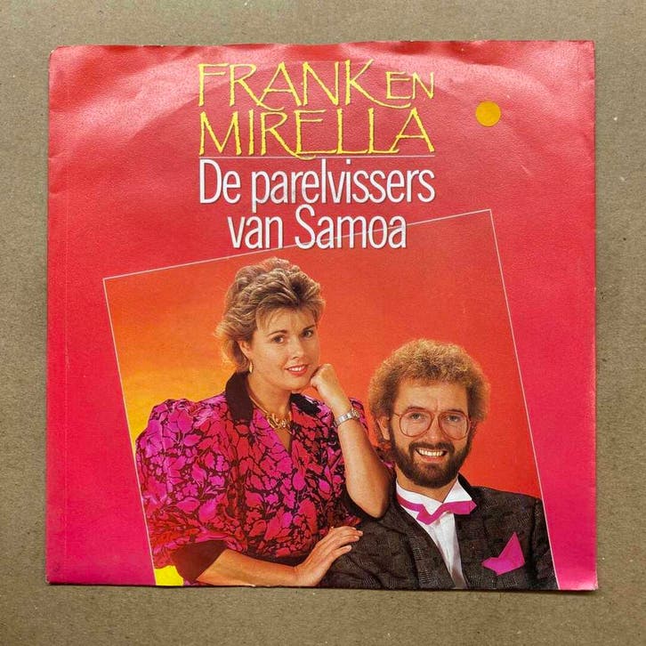 Frank En Mirella – De Parelvissers Van Samoa / Ik Tel Tot Ti, Cd's en Dvd's, Vinyl Singles, Ophalen of Verzenden