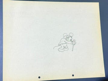 Walt Disney – Mickey Mouse-animatietekening - Mickeys