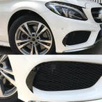 FRONT SPOILER FLAPS GESCHIKT VOOR MERCEDES W205 C-KLASSE PRE, Verzenden