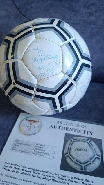Real Madrid - Voetbal - Hugo Sanchez - 1986 - Voetbal, Nieuw