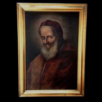 Italiaanse school (XVIII) - Papa Pio V, Antiek en Kunst