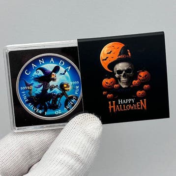 Canada. 5 Dollars 2026 – Witch Riders of the Full Moon – 1