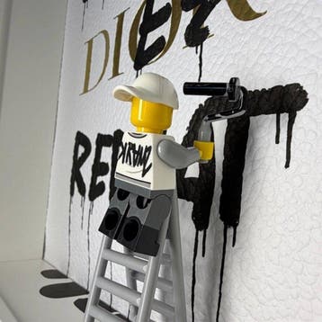 KRAM2 (1981) - D I O R, Antiek en Kunst, Kunst | Schilderijen | Modern