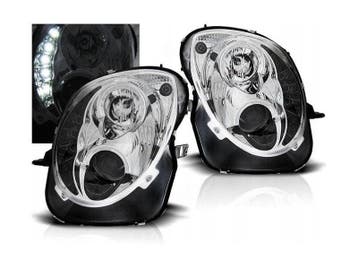LED DRL koplamp units Chrome geschikt voor Alfa Romeo MiTo, Verzenden