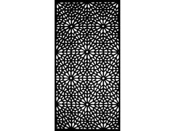 Veiling - 3x Composiet terrasscherm Moucharabiya 180x90 cm, Nieuw