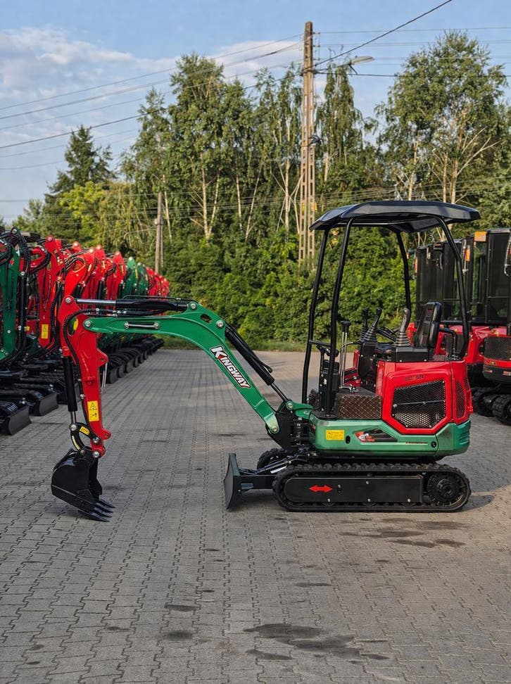 Minipelle Minigraafmachine Minigraver 1200KG Kingway GRATIS, Articles professionnels, Machines & Construction | Grues & Excavatrices