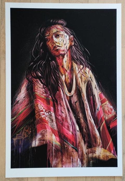 Hopare (1989) - Perou, Antiek en Kunst, Kunst | Designobjecten