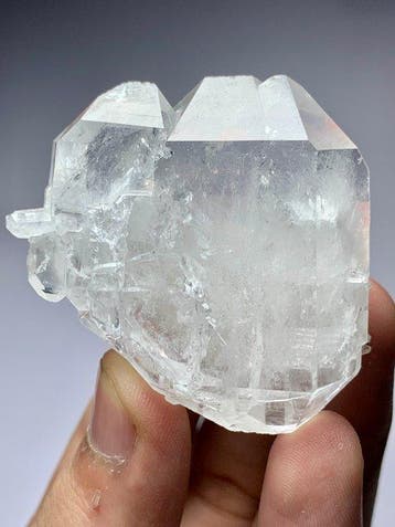 Geëindigde kwarts kristalcluster Kristalcluster - Hoogte: 47
