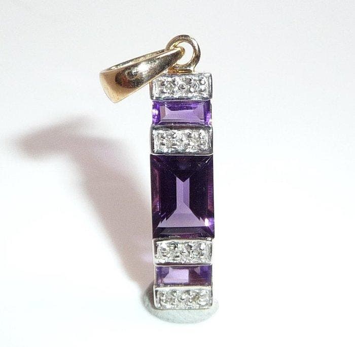 Sans prix de réserve - Pendentif - 14 carats Or jaune -, Handtassen en Accessoires, Antieke sieraden